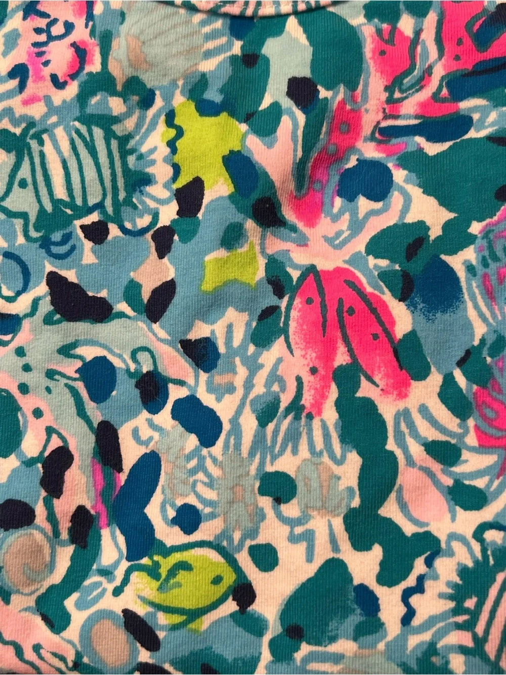 Lilly Pulitzer Dive Bar long pajamas girls size 4